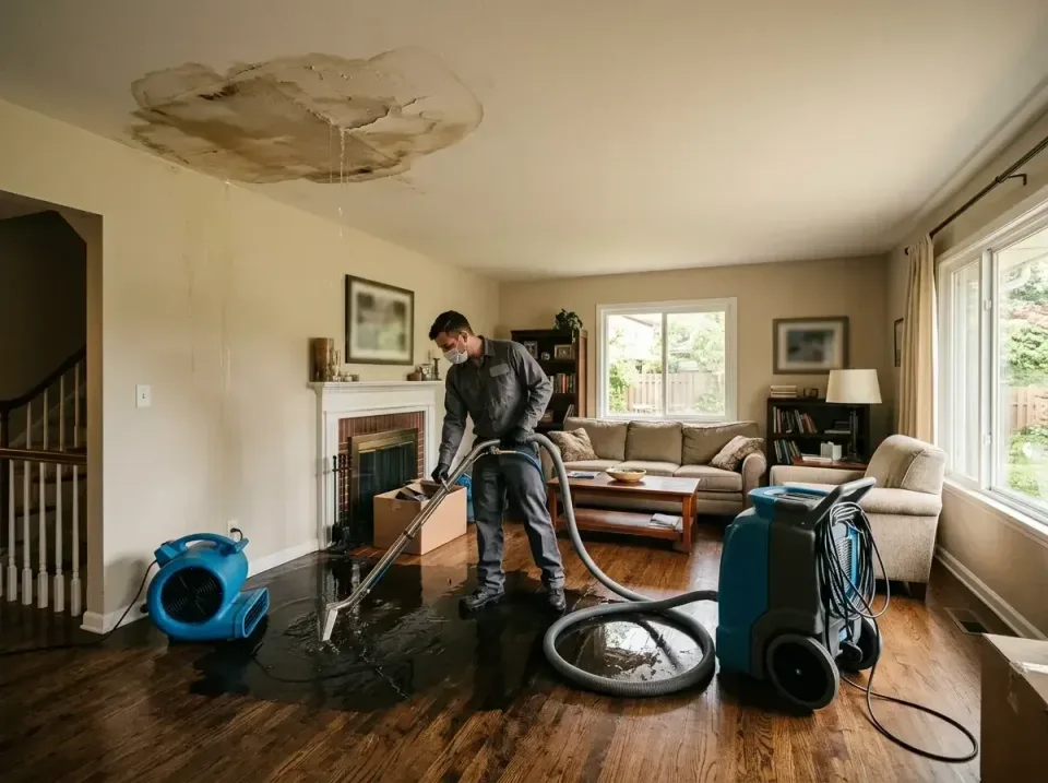 attic-pipe-burst-ceiling-drip-008 — frequently asked questions, Water Damage Restoration & Carpet Care in Casa de Oro-Mount…